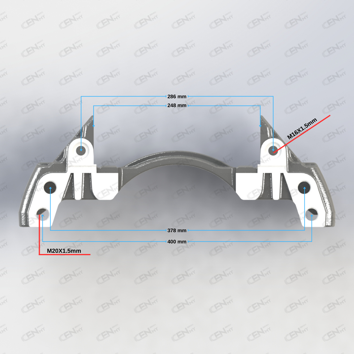 CENMY-6000025 Kaliper Taşıyıcı Kızak - 22.5