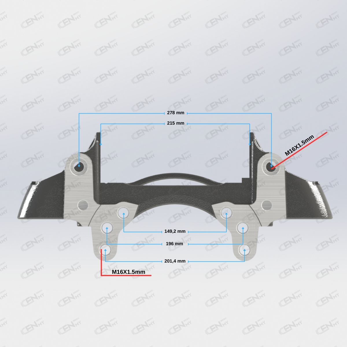 CENMY-6000027 Kaliper Taşıyıcı Kızak - 22.5