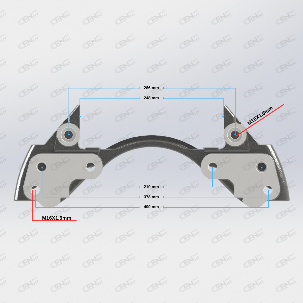 CENMY-6000037 Kaliper Taşıyıcı Kızak - 22.5