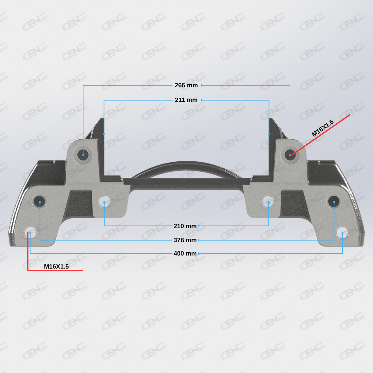 CENMY-600001  Kaliper Taşıyıcı Kızak - 22.5
