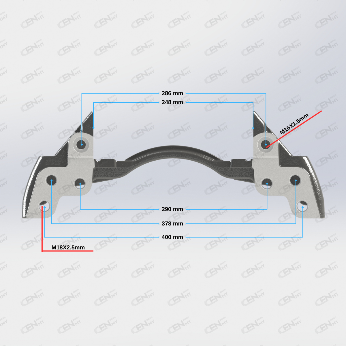 CENMY-6000014 Kaliper Taşıyıcı Kızak - 22.5
