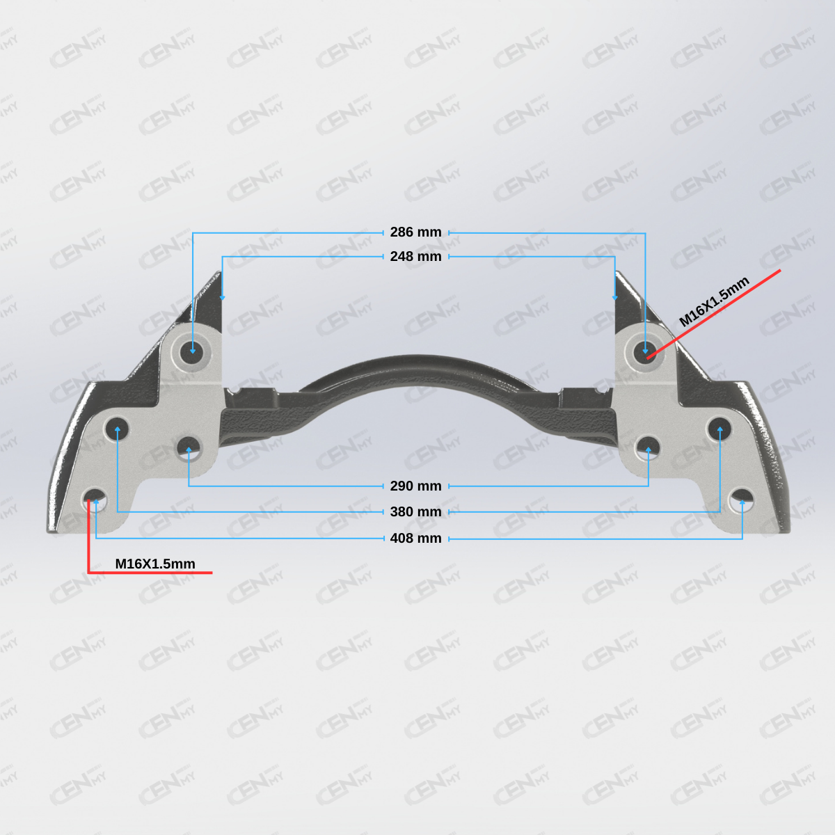 CENMY-6000016 Kaliper Taşıyıcı Kızak - Sağ - 22.5