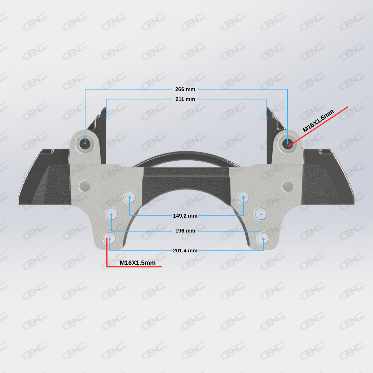 CENMY-6000017 Kaliper Taşıyıcı Kızak - 22.5